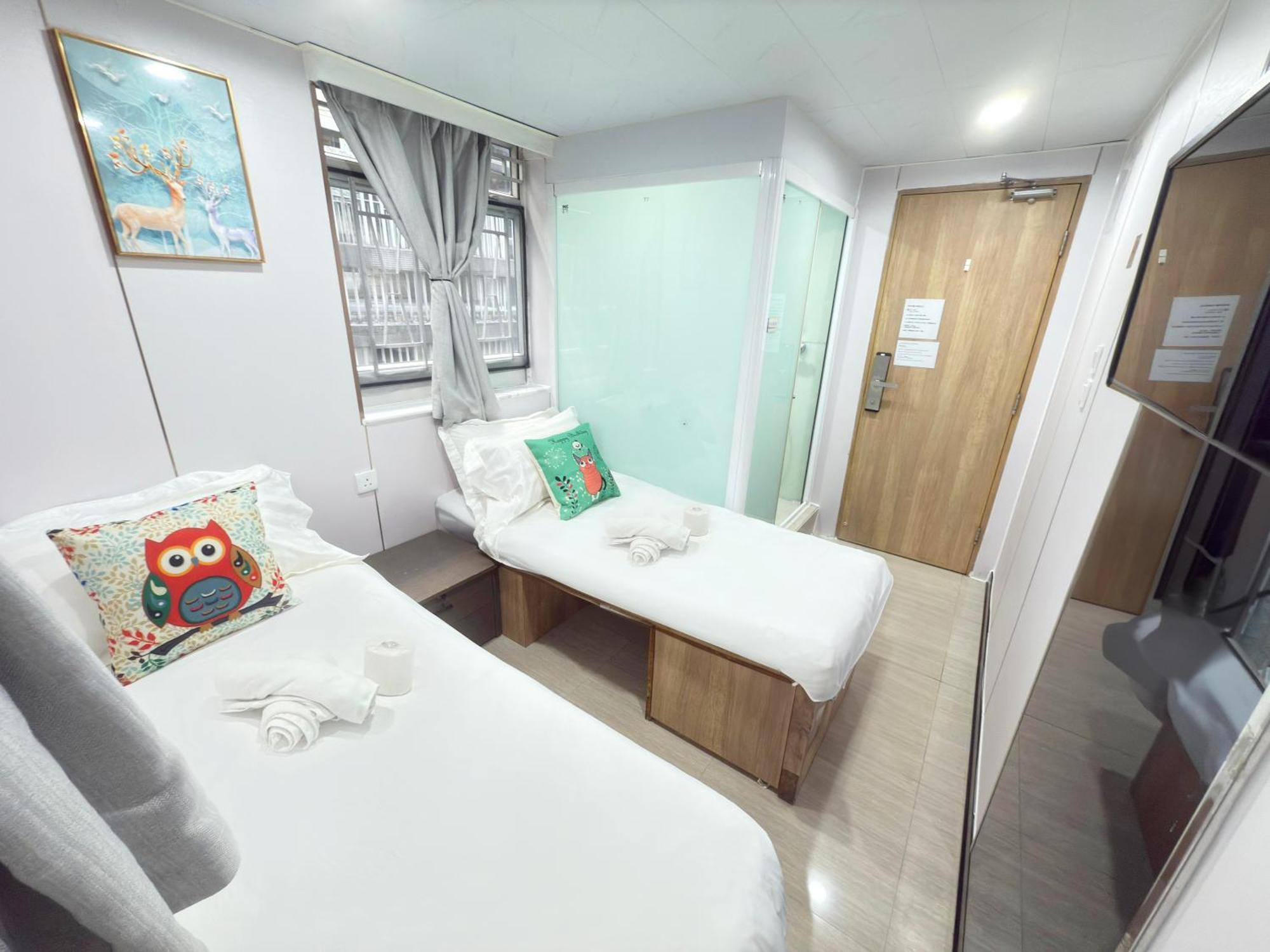 Apple Hostel Hong Kong Bagian luar foto